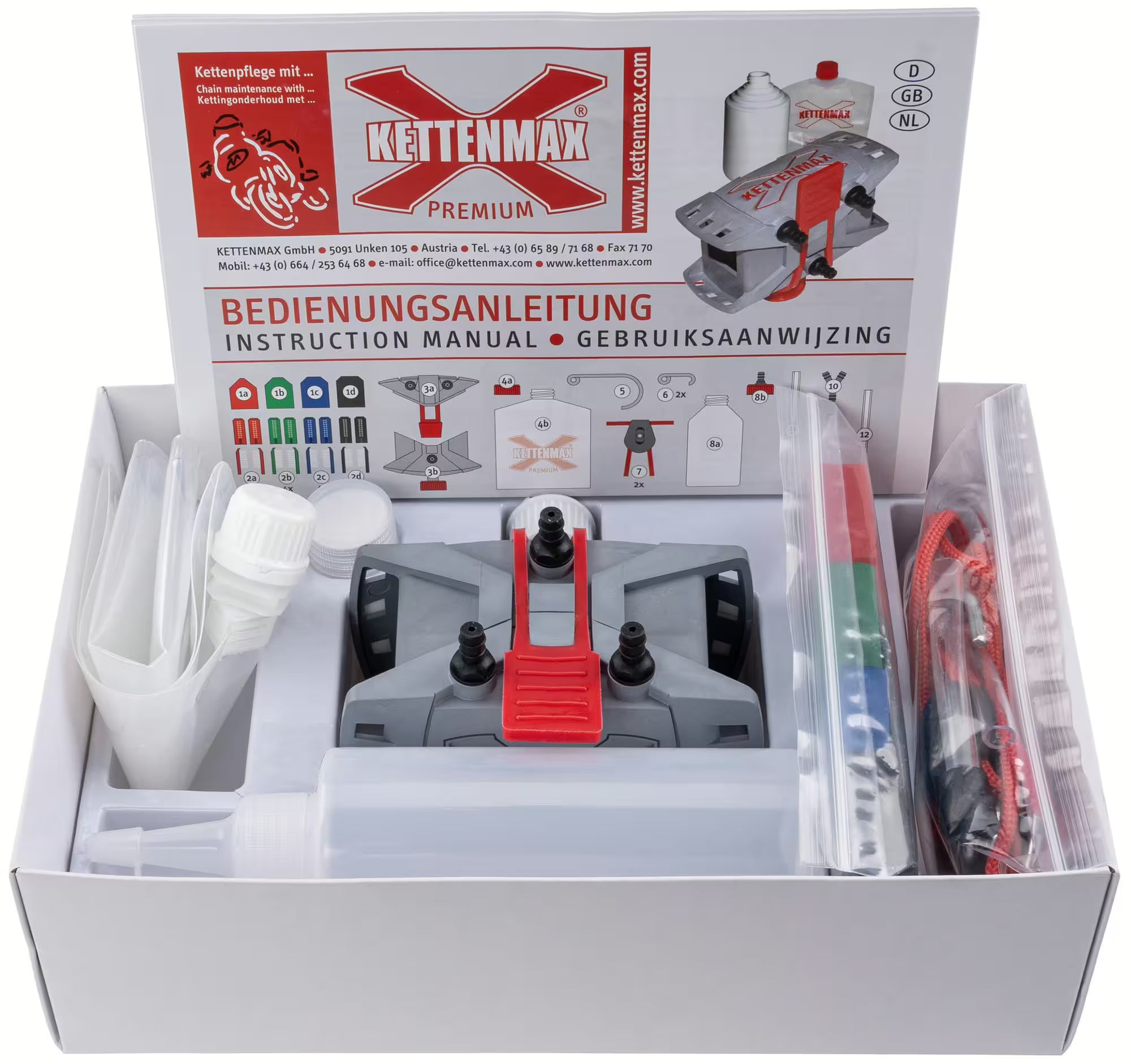 KETTENMAX Kettenpflege Set  Premium Light, 45-tlg